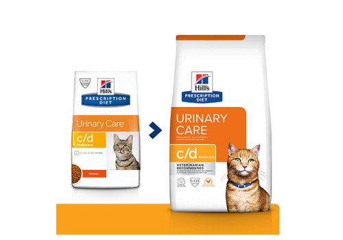 Hills Prescription Diet c\d Multicare Urinary Care / Лечебный корм Хиллс для кошек при МКБ Курица