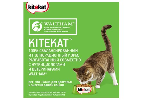 Kitekat Китикет Сухой корм для кошек Аппетитная Курочка