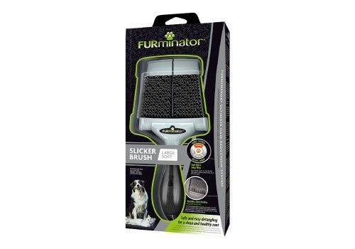FURminator Slicker Brush Large Soft / Пуходерка Фурминатор для собак и кошек с Мягкими щетинками
