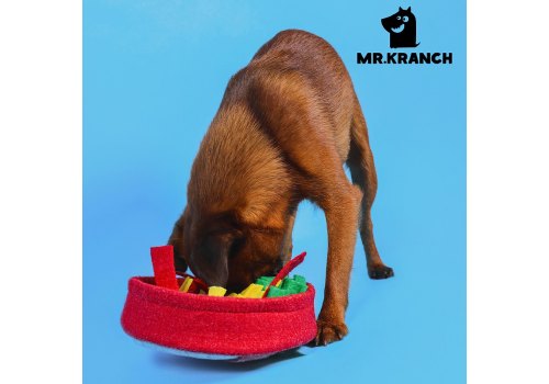 Mr.Kranch / Нюхательная игрушка Мистер Кранч для собак Пицца Mr.Kranch / Нюхательная игрушка Мистер Кранч для собак Пицца