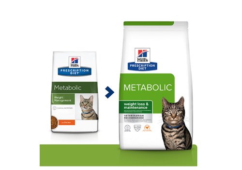 Hills Prescription Diet Metabolic Weight loss & maintenance / Лечебный корм Хиллс для кошек Коррекция веса Курица