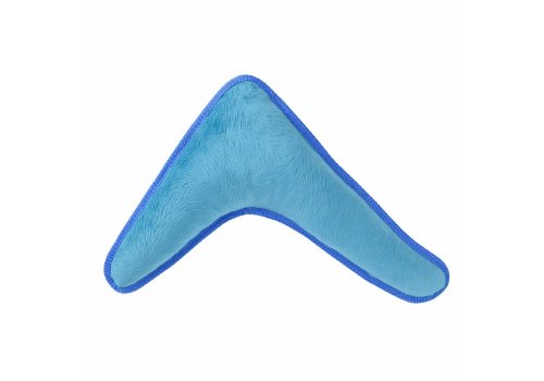 Mr.Kranch / Игрушка Мистер Кранч для собак Бумеранг с пищалкой Синий