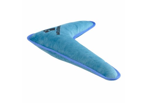 Mr.Kranch / Игрушка Мистер Кранч для собак Бумеранг с пищалкой Синий