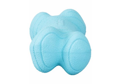 Playology Dual Layer Bone / Игрушка Плэйолоджи для собак двухслойная жевательная косточка с ароматом арахиса Голубой