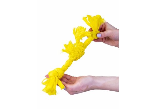 Playology Puppy Sensory Rope / Игрушка Плэйолоджи для Щенков сенсорный канат с ароматом курицы