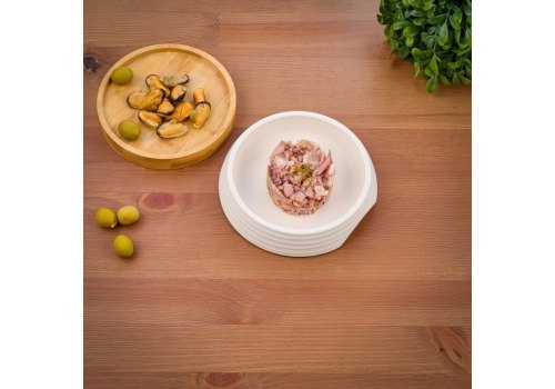 Monge Supreme Adult Tuna with Mussels and olives / Влажный корм Паучи Монж для взрослых кошек Тунец с мидиями и оливками (цена за упаковку)