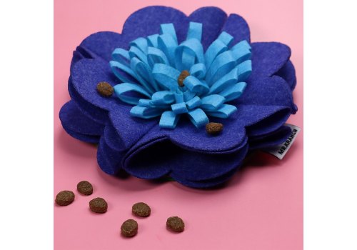 Mr.Kranch / Нюхательная игрушка Мистер Кранч для собак Цветок Синий