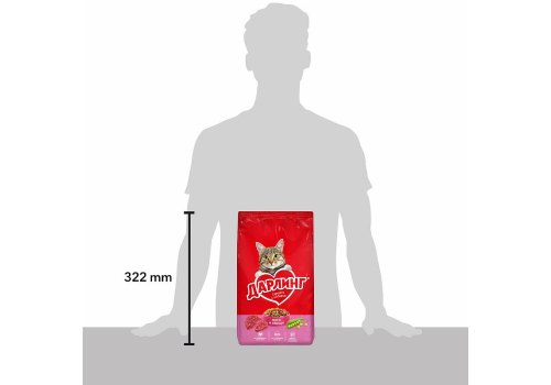 Дарлинг / Сухой корм для взрослых кошек Мясо и Овощи