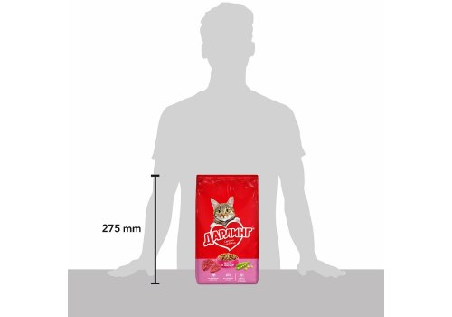 Дарлинг / Сухой корм для взрослых кошек Мясо и Овощи