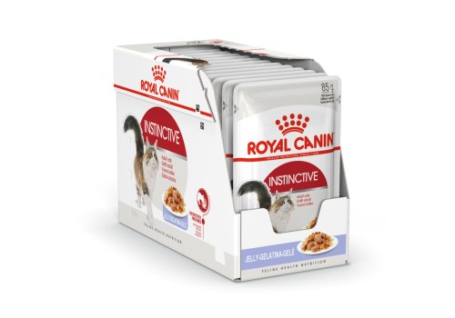 Royal Canin Instinctive Jelly / Влажный корм (Консервы-Паучи) Роял Канин Инстинктив для Взрослых кошек старше 1 года в Желе (цена за упаковку)