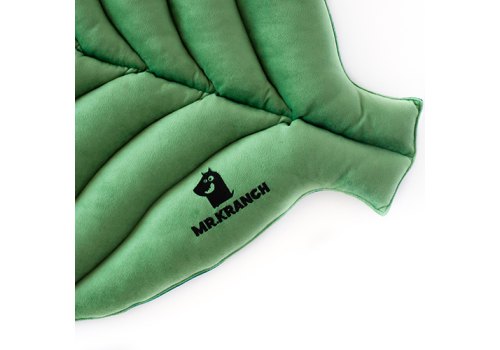 Mr.Kranch / Лежанка Мистер Кранч для животных Листочек двусторонняя Зеленая