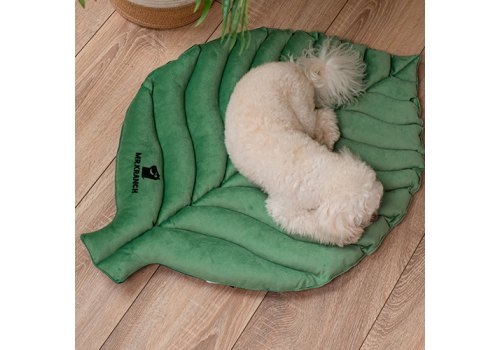 Mr.Kranch / Лежанка Мистер Кранч для животных Листочек двусторонняя Зеленая