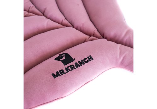 Mr.Kranch / Лежанка Мистер Кранч для животных Листочек двусторонняя Розовая