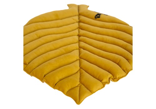 Mr.Kranch / Лежанка Мистер Кранч для животных Листочек двусторонняя Охра