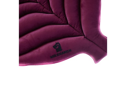 Mr.Kranch / Лежанка Мистер Кранч для животных Листочек двусторонняя Фиолетовая