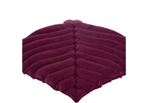 Mr.Kranch / Лежанка Мистер Кранч для животных Листочек двусторонняя Фиолетовая