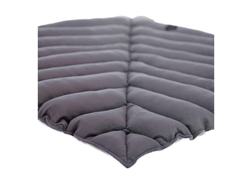 Mr.Kranch / Лежанка Мистер Кранч для животных Листочек двусторонняя Серая