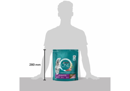 PURINA ONE / Сухой корм Пурина УАН для кошек особенно привередливых к вкусу утка и печень