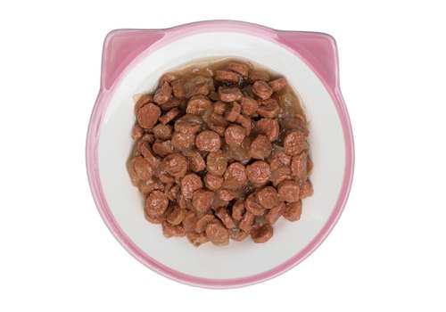 Ферма кота Фёдора Влажный корм Паучи для кошек Сочные кусочки с Ягненком в желе (цена за упаковку)