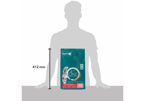 PURINA ONE STERILISED / Сухой корм Пурина УАН для взрослых стерилизованных кошек с лососем
