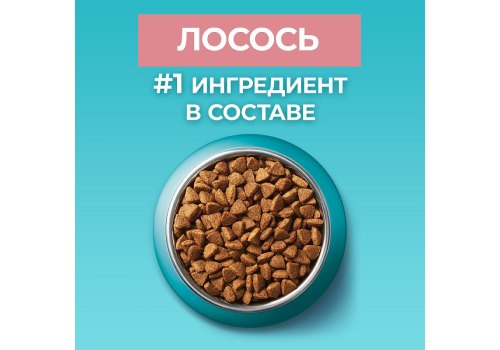 PURINA ONE STERILISED / Сухой корм Пурина УАН для взрослых стерилизованных кошек с лососем