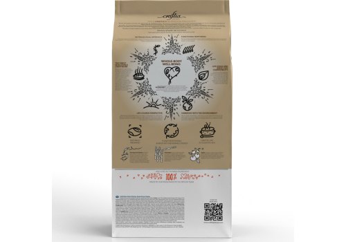 Craftia Natura Puppy Toy & Small Breed Salmon & Herring / Сухой корм Крафтия для Щенков Миниатюрных и Мелких пород Лосось сельдь