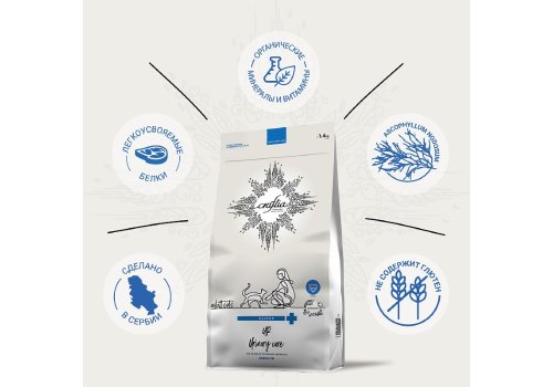 Craftia Galena Cat Urinary Care / Ветеринарный сухой корм Крафтия для кошек для Растворения Струвитных камней