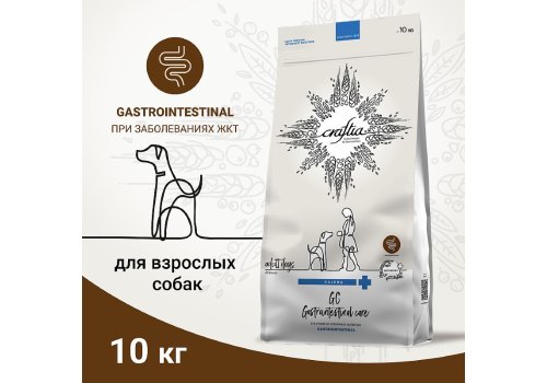 Craftia Galena Dog Gastrointestinal Care / Ветеринарный сухой корм Крафтия для собак при Заболеваниях ЖКТ