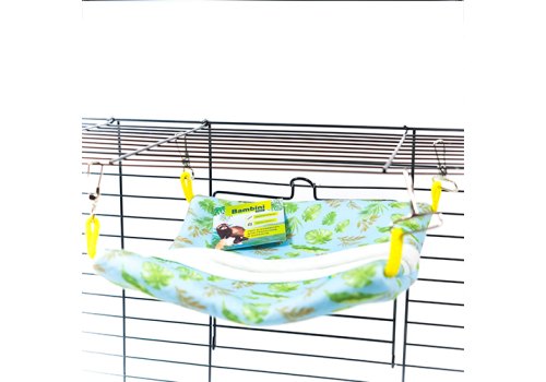 Bambini Pets / Квадратный подвесной гамак Бамбини Петс из фетра для Грызунов и Хорьков