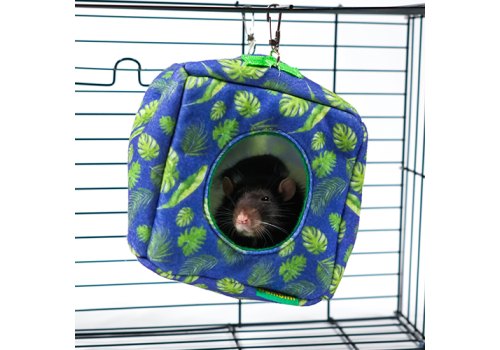 Bambini Pets / Подвесной Домик-гамак Куб из фетра Бамбини Петс для Грызунов и Хорьков