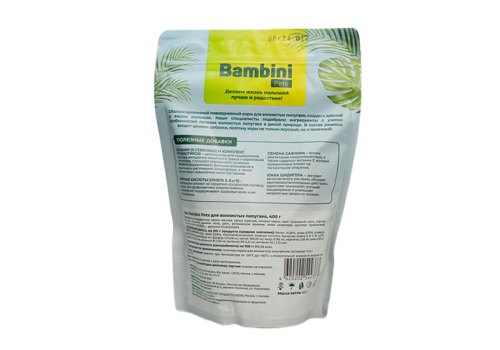 Bambini Pets / Корм Бамбини Петс для волнистых попугайчиков