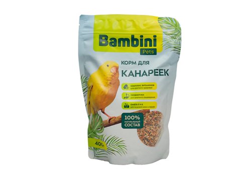 Bambini Pets / Корм Бамбини Петс для канареек