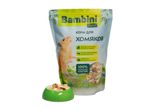 Bambini Pets / Корм Бамбини Петс для хомяков
