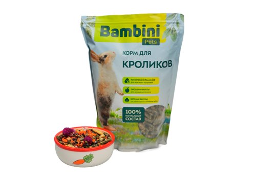 Bambini Pets / Корм Бамбини Петс для кроликов
