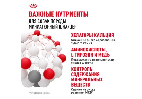 Royal Canin Breed dog Miniature Schnauzer Adult / Сухой корм Роял Канин для взрослых собак породы Миниатюрный Шнауцер старше 10 месяцев