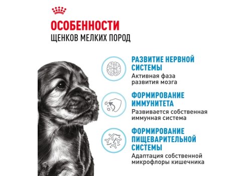 Royal Canin Mini Puppy / Сухой корм Роял Канин Мини Паппи для Щенков Мелких пород в возрасте от 2 до 10 месяцев
