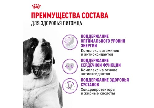 Royal Canin Giant Adult / Сухой корм Роял Канин Джайнт Эдалт для Взрослых собак Гигантских пород в возрасте старше 2 лет