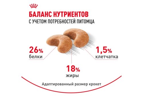 Royal Canin Breed dog French Bulldog Adult / Сухой корм Роял Канин для взрослых собак породы Французский Бульдог старше 1 года