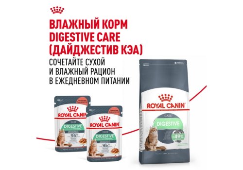 Royal Canin Digestive Care / Сухой корм Роял Канин Дайджестив Кэа для кошек с Расстройствами пищеварения