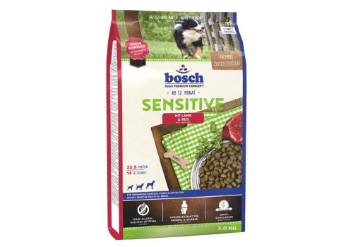Bosch Sensitive Lamb & Rice / Сухой корм Бош Сенситив для собак с Чувствительным пищеварением Ягненок с Рисом Bosch Sensitive Lamb & Rice / Сухой корм Бош Сенситив для собак с Чувствительным пищеварением Ягненок с Рисом