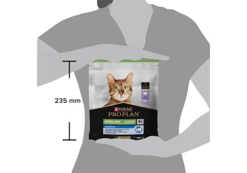 PRO PLAN STERILISED / Сухой корм ПРО ПЛАН для пожилых стерилизованных кошек с индейкой