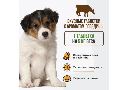 Unitabs JuniorComplex / Витаминно-минеральный комплекс Юнитабс для Щенков