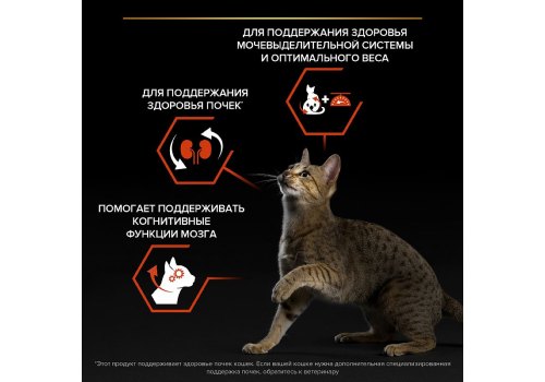 PRO PLAN VITAL FUNCTIONS STERILISED ADULT / Сухой корм ПРО ПЛАН для Взрослых Стерилизованных кошек для поддержания здоровья почек после стерилизации, для мозга и иммунитета с высоким содержанием Лосося