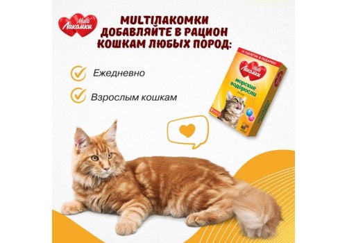 Multi Лакомки / Витаминное лакомство Мульти Лакомки для кошек Морские водоросли