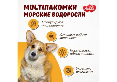 Multi Лакомки / Витаминное лакомство Мульти Лакомки для собак Морские водоросли