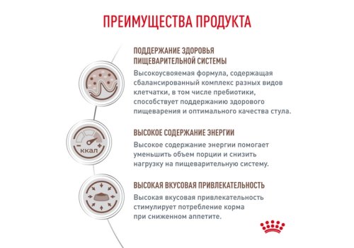 Royal Canin Gastro Intestinal GI25 / Ветеринарный сухой корм Роял Канин Гастро Интестинал для взрослых собак при нарушении Пищеварения