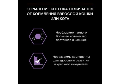 PRO PLAN KITTEN / Влажный корм Паучи ПРО ПЛАН для котят с курицей в желе (цена за упаковку)