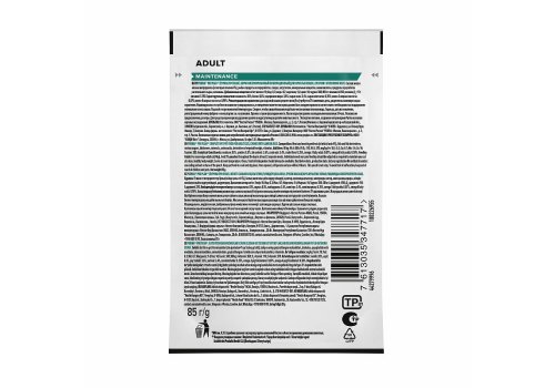 PRO PLAN ADULT / Влажный корм Паучи ПРО ПЛАН для взрослых кошек с ягненком в желе (цена за упаковку)