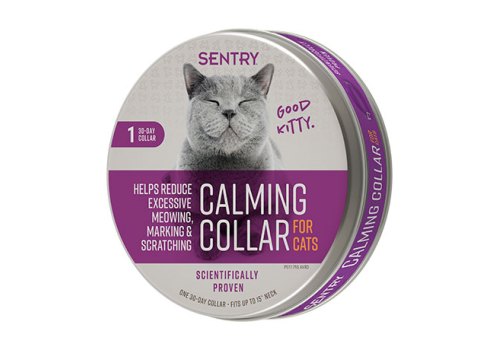 Sentry Calming collar for Cats / Ошейник Сэнтри для котят и кошек Успокаивающий с феромонами Sentry Calming collar for Cats / Ошейник Сэнтри для котят и кошек Успокаивающий с феромонами