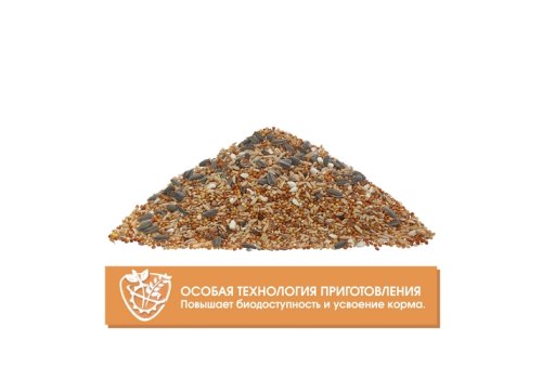 Happy Jungle 3in1 Special Menu / Корм Хеппи Джангл для Средних попугаев при Линьке